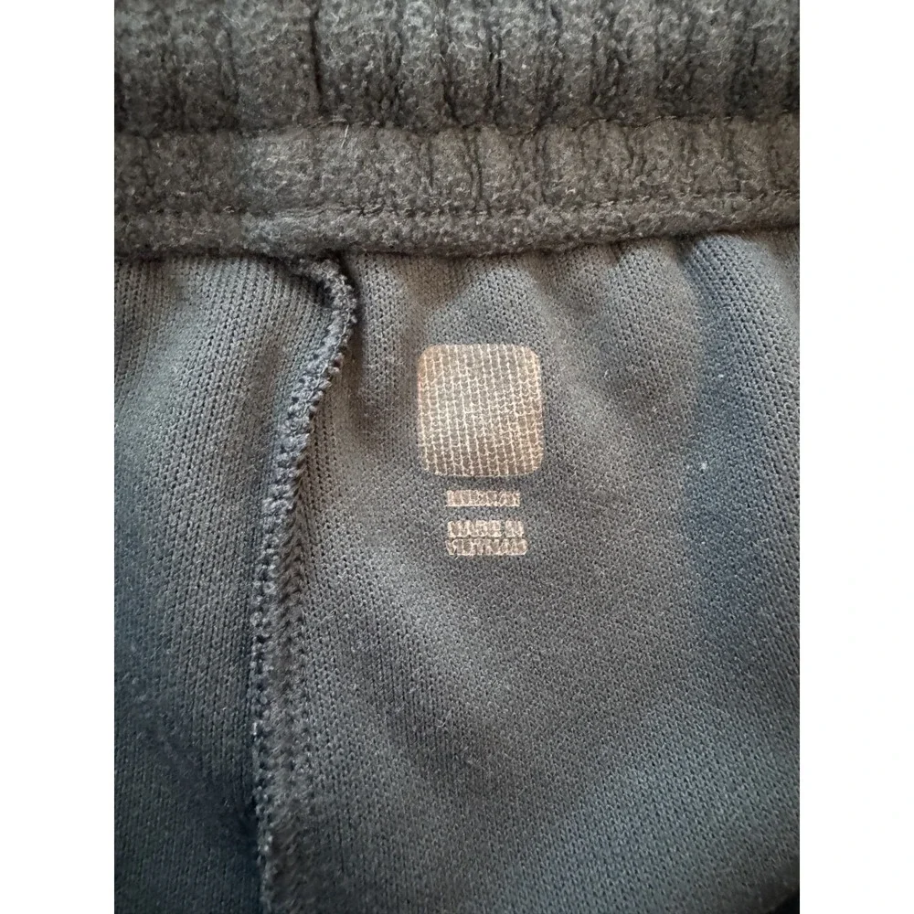 Yeezy Gap Polar Fleece Sweat Pants Wide Fit Open Hem Blue Sz‎ Large
